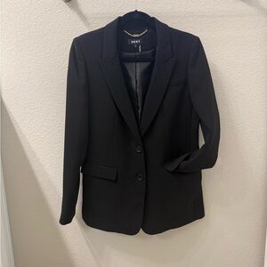 DKNY Classic Black Women's Suit Jacket 6